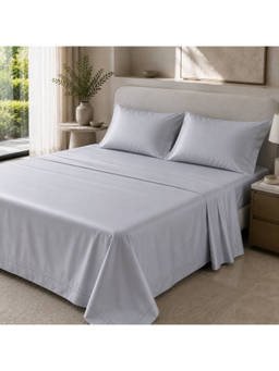 ERBA - Blue Palma Bedsheet Set (King)