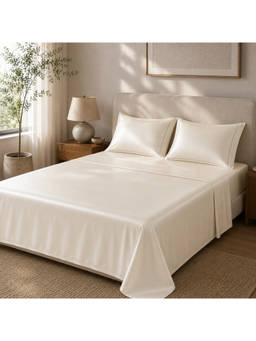 ERBA - Ivory Torino Bedsheet Set (King)