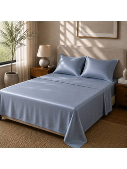 ERBA - Blue Torino Bedsheet Set (King)