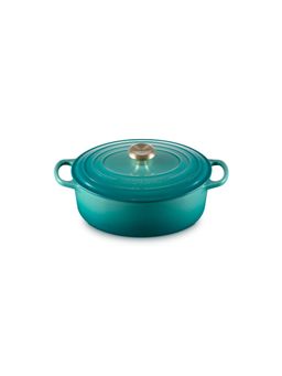 Le Creuset - Signature Oval Casserole - Bleu Riviera