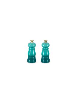 Le Creuset - Classic Salt & Pepper-12cm-Mill Set- Bleu Riviera