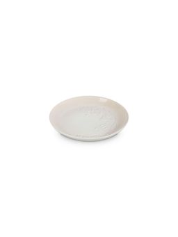 Le Creuset - Sphere Plate Jardin Relief 22cm- Meringue