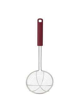 KitchenAid - Premium Stainless Steel Wire Strainer Heat Resistant- Empire Red, 36.5cms