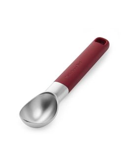 KitchenAid - Premium Ice Cream Scoop Dishwasher Safe Kitchen Tool - Empire Red, 21cms