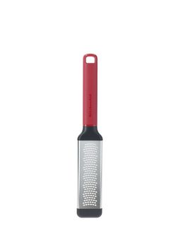 KitchenAid - Premium Stainless Steel Fine Grater Multipurpose Everyday Kitchen Tool - Empire Red