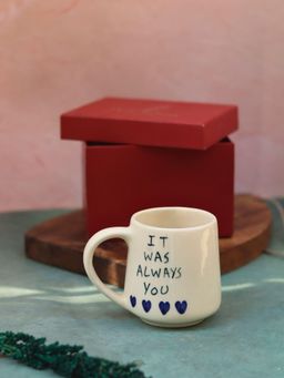WEAVING HOMES - It was always you mug in a Gift Box (250ml)