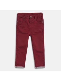 MINI KLUB - Kids Boys Red Denim Pant