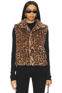 Adrienne Landau - Printed Rabbit Vest