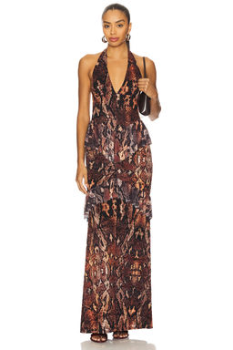 AFRM - Athens Crochet Lace Maxi Dress