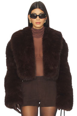 AFRM - Stephanie Faux Fur Coat