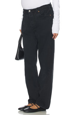 aligrace - Vintage Maternity Baggy Jeans