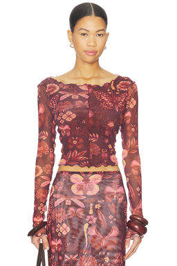 Agua Bendita - Liana Crop Top