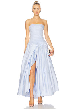 Aje - Violette Bubble Hem Maxi Dress