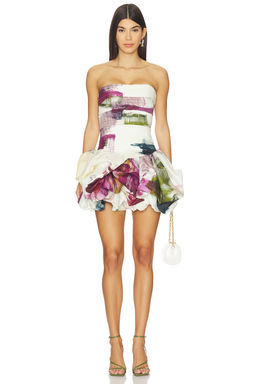 Aje - Violette Bubble Hem Mini Dress