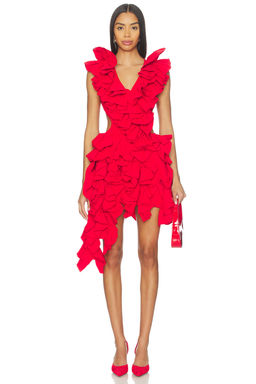 AKNVAS - Olive Ruffle Dress