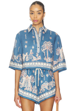 Alemais - Acacia Cropped Shirt