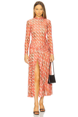 Bardot - Lea Printed Mesh Dress