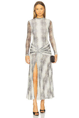 Bardot - Lea Printed Mesh Dress