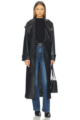 Bardot - Reilia Vegan Leather Coat