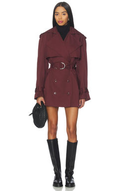 Bardot - Aster Short Trench Coat