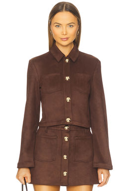 Bardot - Lorenzo Vegan Suede Shirt
