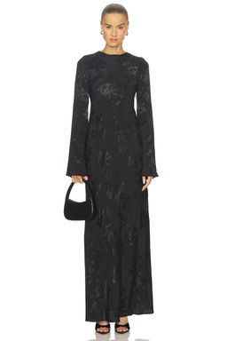 HEMANT AND NANDITA - Back Ties Maxi Dress