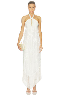 HEMANT AND NANDITA - Tie Sash Maxi Dress