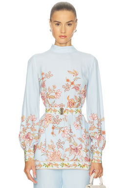 HEMANT AND NANDITA - Scarf Neck Top