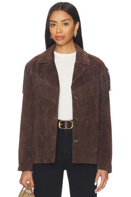 BLANKNYC - Suede Fringe Jacket