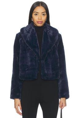 BLANKNYC - Cropped Faux Fur Coat