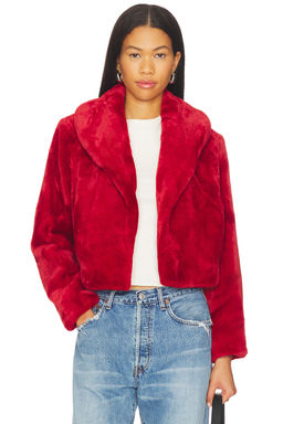 BLANKNYC - Cropped Faux Fur Coat