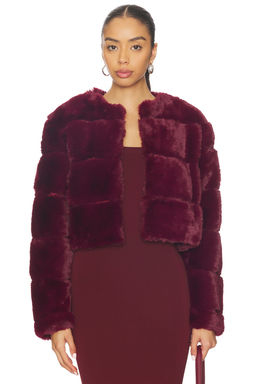 BLANKNYC - Cropped Faux Fur Coat