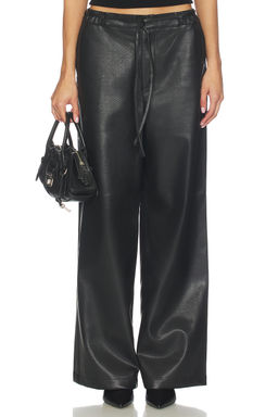 BLANKNYC - Faux Leather Wide Leg Pant