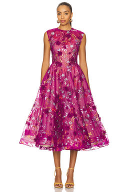 Bronx and Banco - Saba Floral Midi Dress