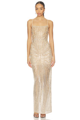 Bronx and Banco - Dahlia Maxi Dress With Straps