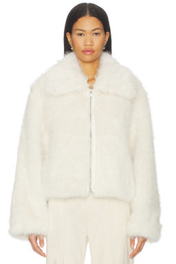 BY.DYLN - Kallie Faux Fur Jacket