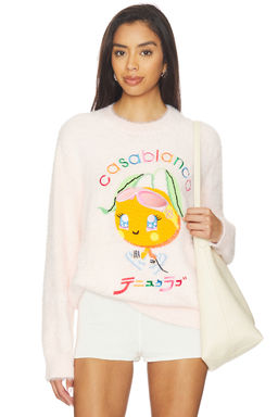 Casablanca - Character Intarsia Crew Sweater