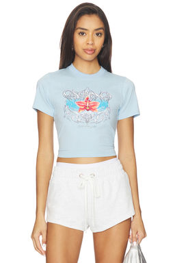 Casablanca - Blades Cropped Baby Tee
