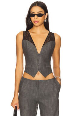 Ceren Ocak - Lace Detailed Vest Top