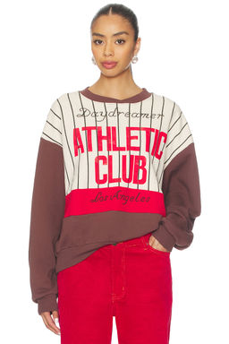DAYDREAMER - Athletic Club Colorblocked Sweatshirt