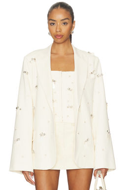 GUIZIO - Embellished Oversized Blazer