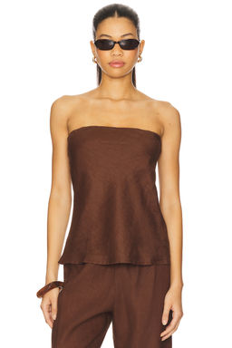 DONNI. - x REVOLVE The Linen Tube Top