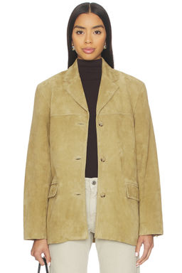 EAVES - Aroa Suede Blazer Jacket