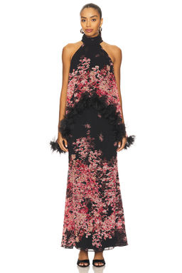 ELLIATT - Tulsia Cape Maxi Dress