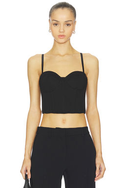 fleur du mal - Terry Cropped Hamptons Top