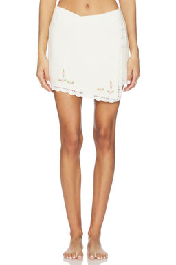 For Love & Lemons - Pheobe Knit Mini Skirt