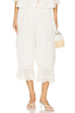 Free People - x Intimately FP Forever Young Pant In White Alyssum