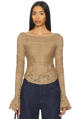 Free People - Lace Layering Long Sleeve