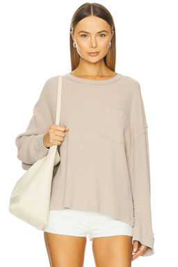 Free People - x We The Free Dawson Pocket Thermal In Neutral