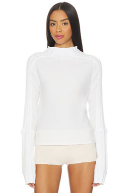 Free People - x We The Free Breezy Swit Top In Ivory